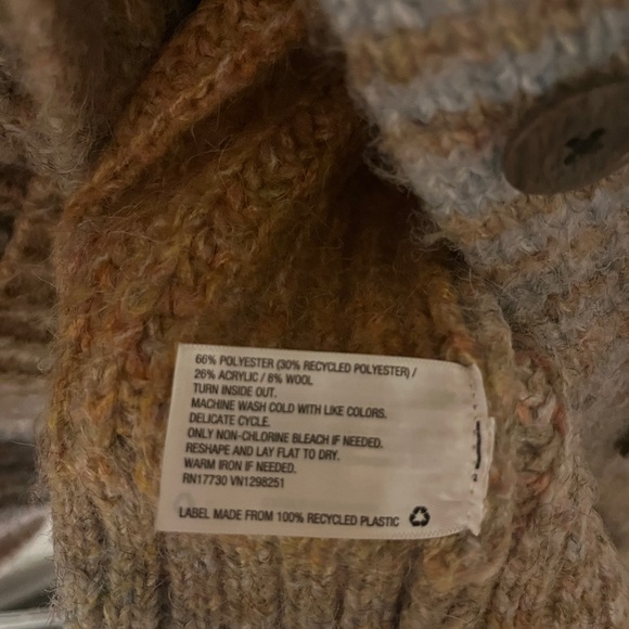 Universal Thread Earthtone Ombré Grandpa Cardigan - Picture 7 of 7